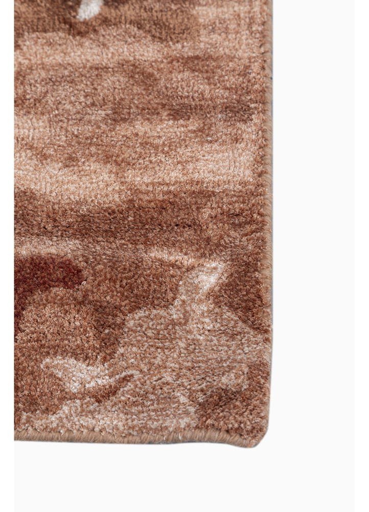 genesis red and orange viscose hand tufted Rug - Corner genesis red and orange viscose hand tufted Rug - Corner
